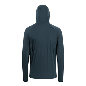 100% Polyester matériel pêche sweats à capuche pour hommes couleur personnalisée en plein air pare-soleil vêtements de pêche à manches longues sweats à capuche de pêche pour hommes - Product Image 2