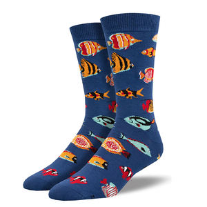 Chaussettes en coton de sport d'affaires à la cheville pour hommes personnalisées de haute qualité - Product Image 1