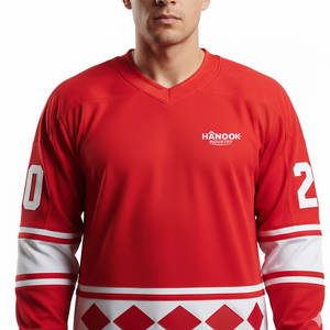 Jersey de Hockey sobre Hielo en Stock en Grandes Cantidades, Jersey de Hockey sobre Hielo para Hombre, Personaliza Tu Propio Jersey Deportivo - Product Image 2