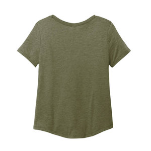 เสื้อยืดคอกลมผ้าฝ้ายพีมา 100% สำหรับผู้หญิง - Product Image 5