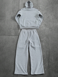 Hoodie Sweatshirt And Drawstring Waist Pants Casual Suit <b>Men</b> Graphic Sweatsuit <b>Set</b> <b>Men</b> Streetwear <b>Set</b> <b>Men</b> Grey Sweatsuit - Product Image 2