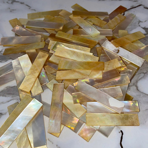 Pièces de nacre de haute qualité avec brillance naturelle et motifs uniques pour l'utilisation de bijoux et de décoration - Product Image 1