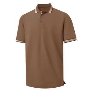Polos de manga corta para hombre, camisas de golf de algodón, moda informal - Product Image 3