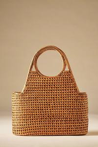 Sac de luxe 2023! Sac à bandoulière en rotin tissé à la main, bretelles en cuir à la mode du Vietnam - Product Image 3