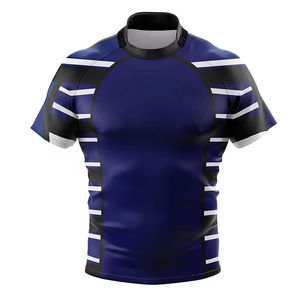 Vente en Gros de Vêtements de Sport Maillot de Rugby Hommes OEM Kits de Rugby Haute Qualité Sublimation Logo Imprimé Personnalisé Maillot de Rugby Hommes - Product Image 2