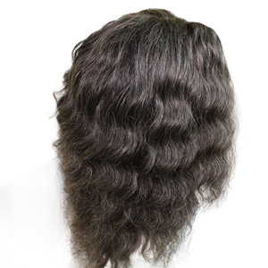 Pelucas de cabello humano gris con frente de encaje ombre más vendidas Natural Vietnam encaje transparente todos los tamaños de tapa Yaki ondas sueltas mujeres negras - Product Image 6