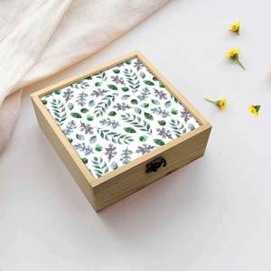 Caja de Joyería de Madera Ecológica, Diseño Personalizado, Capacidad y Material Sostenibles para Mercados de Exportación de Boutiques, para Collares y Anillos - Product Image 5