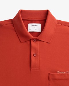 Polo de manga corta para hombre con bolsillo con solapa bordado Ajustado Tamaño personalizado por Routine Vietnam - Product Image 4