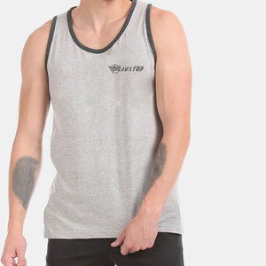 Camiseta sin mangas Lisa Camiseta sin mangas extragrande de último diseño para hombre Camiseta sin mangas para hombre de bajo precio de fabricante alto - Product Image 1