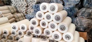 Tùy chỉnh PU/PVC cao su tráng con lăn cho băng tải thiết bị trong xử lý vật liệu - Product Image 5