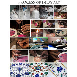 Tienphong กระถางดอกไม้ลายหินอ่อนสีขาวแบบสุ่มลายแม่ของไข่มุก - Product Image 5