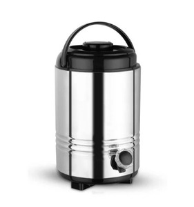 Carafe à eau isotherme incassable de 12 L sans BPA avec bouton-poussoir fiable pour le camping, les cadeaux d'affaires, le café et le lait - Product Image 1