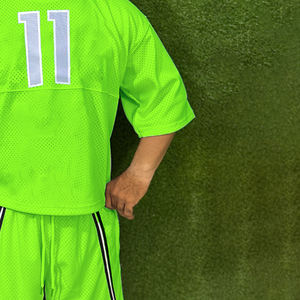 Conjunto Deportivo de Dos Piezas para Hombre, Diseño Personalizado, Venta al por Mayor, Talla Grande, Ropa de Playa, Pantalones Cortos, Camiseta Informal, 100% Algodón para Chico - Product Image 5