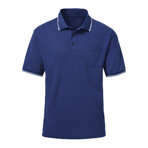 Polo informal de manga corta de verano para hombre, Camiseta de cuello roscado a la moda de oficina, camiseta Polo transpirable para hombre, ropa para hombre - Product Image 6
