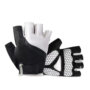 Breathable Fingerless Racing Gloves Grip Support Workout Cycling Climbing Riding Gloves for Men - Product Image 2