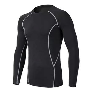 Vente en gros de haute qualité Ensemble éruption cutanée pour hommes Conception de logo personnalisé avec manches longues Respirant Gym Wear Vente en gros Nouveau style - Product Image 2