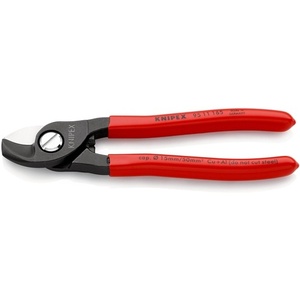 KNIPEX 165 mm Cable Shears <b>Plastic</b> Coated Scissor & Shear - Product Image 1