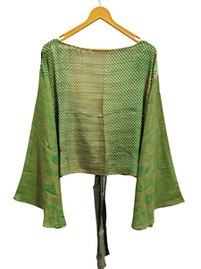 Bata de mujer Patchwork vestido de novia vestido de maternidad regalo bata playa fiesta desgaste indio estampado seda Sari Kimono, - Product Image 5