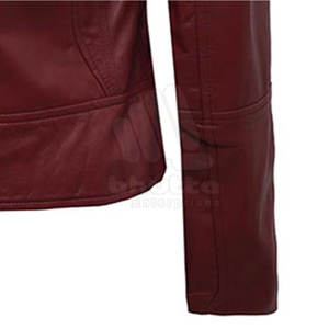 แจ็คเก็ตหนังผู้หญิงคุณภาพดีที่สุด แบบซิป คอตั้ง ระบายอากาศได้ดี เป็นมิตรกับสิ่งแวดล้อม แฟชั่นฤดูหนาว ด้านหน้าปรับแต่งได้ทุกแบบ - Product Image 6