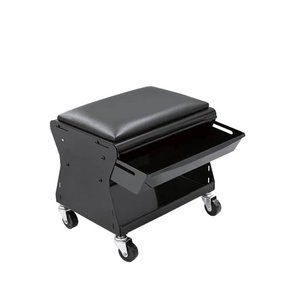 Silla de trabajo móvil con cajón - Product Image 1