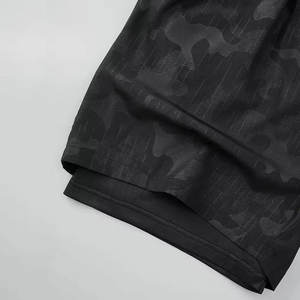 Pantalones Cortos Deportivos Casuales para Hombre, Cintura Elástica, Transpirables, de Secado Rápido, Ligeros, para Gimnasio, Correr, Entrenamiento, Fitness, Venta al Por Mayor Personalizada - Product Image 4