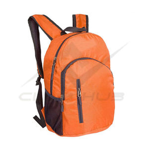 Vente en gros de sac à dos d'école pliable écologique en nylon avec logo personnalisé Grand sac étudiant 50-70L Aventurier moderne - Product Image 2