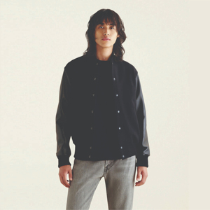 Chaqueta universitaria de béisbol con letras para hombre de alta calidad personalizada de fabricante OEM con mangas de cuero de invierno estilo con soporte de chenilla - Product Image 4