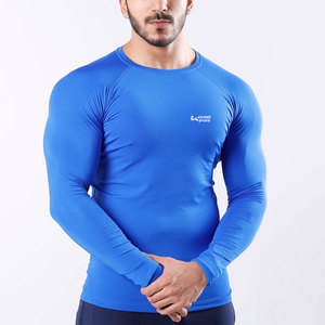 เสื้อรัดรูปสำหรับผู้ชายวัสดุโพลีเอสเตอร์100% เสื้อรัดรูปแห้งเร็ว - Product Image 6