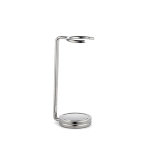 Kit de Afeitado Portátil y Ecológico para Hombre con Brocha de Afeitar de Visón, Soporte y Tazón de Acero Inoxidable Duradero - Product Image 1