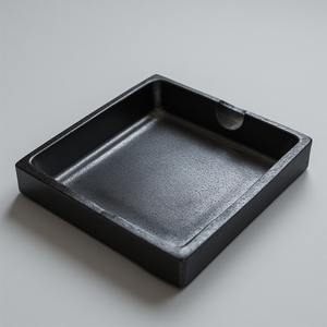 Aluminum Metal Cigar Ashtray with Round Shape Durable & Eco-Friendly Design for Heritage Themed Interior Decoration - Product Image 3