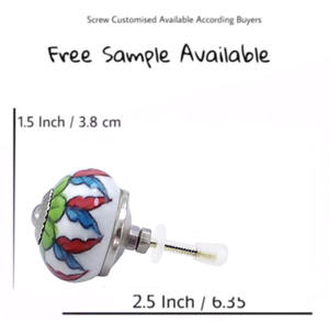 Design industriel Qualité Céramique Boutons Exportation Tiroir Armoire Poignée Tirettes pour Cuisine Chambre Salon Salle À Manger Commode - Product Image 3