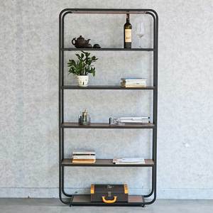 Estante Decorativo de 5 Niveles, Tipo Vertical, 90x30x180cm, Madera Contrachapada KTB68167 para Sala de Estar - Product Image 3
