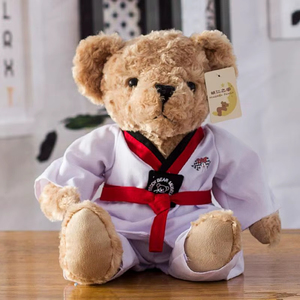 ตุ๊กตาหมีดร.แบร์ ขนาด 23/28 ซม. ของเล่นตุ๊กตาหมีนุ่มนิ่ม สีสันสดใส น่ารัก <span class=keywords><strong>เ</strong></span>หมาะ<span class=keywords><strong>เ</strong></span>ป็นของขวัญวันเกิดหรือวันรับปริญญา - Product Image 4