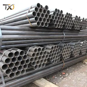 China Factory Good Value Black Hollow api 5l astm a106 a53 hot Rolled q235 q355 3inch Alloy seamless welded carbon steel pipe