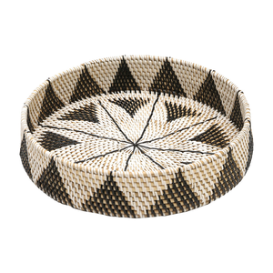 Bandeja redonda de ratán natural, producto al por mayor, hecha a mano, buen precio, de Vietnam - Product Image 1