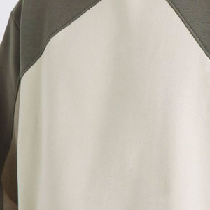 Sweat à capuche en polaire personnalisé 320 g/m² 100 % coton pour l'hiver, veste à deux couleurs, bloc de couleur unique, sweat à capuche patchwork bicolore - Product Image 5