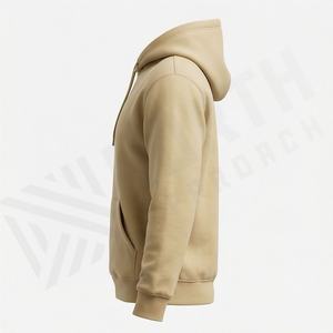 Sweat-shirt à capuche surdimensionné personnalisé en coton 100% pour hommes, avec strass, vente en gros, meilleur prix, séchage rapide, streetwear OEM - Product Image 3