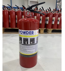 Extincteur 4KG à poudre chimique sèche ABC, équipement de lutte contre l'incendie, modèle VP4 2A 55B C, acier - Product Image 4