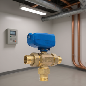 Válvula de Tres Vías Mut de 1'' 1/2 230V para Sistemas HVAC Domésticos Serie TMO XL 703002923 Sin Conexiones F-F-F y con Relé - Product Image 3