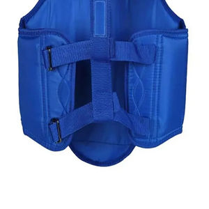 อุปกรณ์ป้องกันหน้าอกทำจากโฟมหนาสำหรับฝึกชกมวยอุปกรณ์ป้องกันร่างกายทำจากหนังสำหรับศิลปะการต่อสู้ - Product Image 4