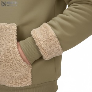 Sudaderas con capucha de peso pesado de algodón con estampado de hojaldre de alta calidad para hombre, diseño personalizado de gran tamaño, jersey de lujo, sudaderas con capucha personalizadas de algodón para hombre - Product Image 6