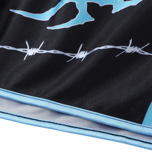 กางเกงขาสั้นมวยไทยพิมพ์ลายปักโลโก้ด้านหน้ากางเกงขาสั้นคิกบ็อกซิ่งออกแบบได้ตามต้องการ - Product Image 4