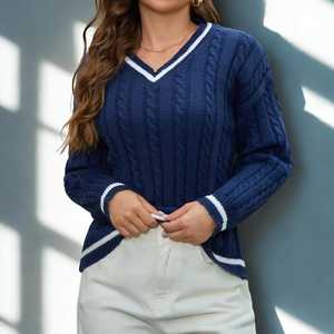 2026 Logo personnalisé respirant Mohair femmes pull tricoté à manches longues avec ODM/OEM tricots flous pour dames - Product Image 2