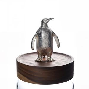 กระปุกเครื่องเทศ/น้ำตาล ฝาไม้ลายสัตว์ ขายดี - Product Image 3