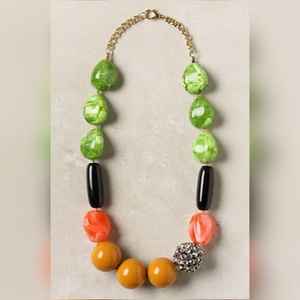 Collar Cuenta de resina para mujer con cadena Elegante perla inspirada Accesorio de Mn exports - Product Image 1