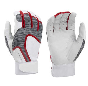 100% Premium Quality Leather Baseball <b>Batting</b> <b>Gloves</b> Comfortable and Soft in Custom Size for Sale - Product Image 3