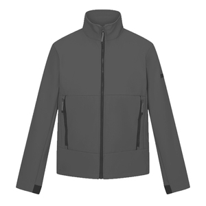 <b>Men's</b> Customizable Softshell Winter Fleece Hooded <b>Jacket</b> Breathable Windproof Warm Solid Color Embroidery Puff Printing New - Product Image 2