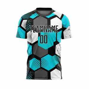 เสื้อฟุตบอลวินเทจแบบย้อนยุคเสื้อฟุตบอลระบายอากาศ - Product Image 4