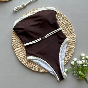 Traje de baño de calidad superior para mujer, ligero, asequible, totalmente personalizado, antiarrugas, traje de baño para mujer con los últimos diseños - Product Image 2