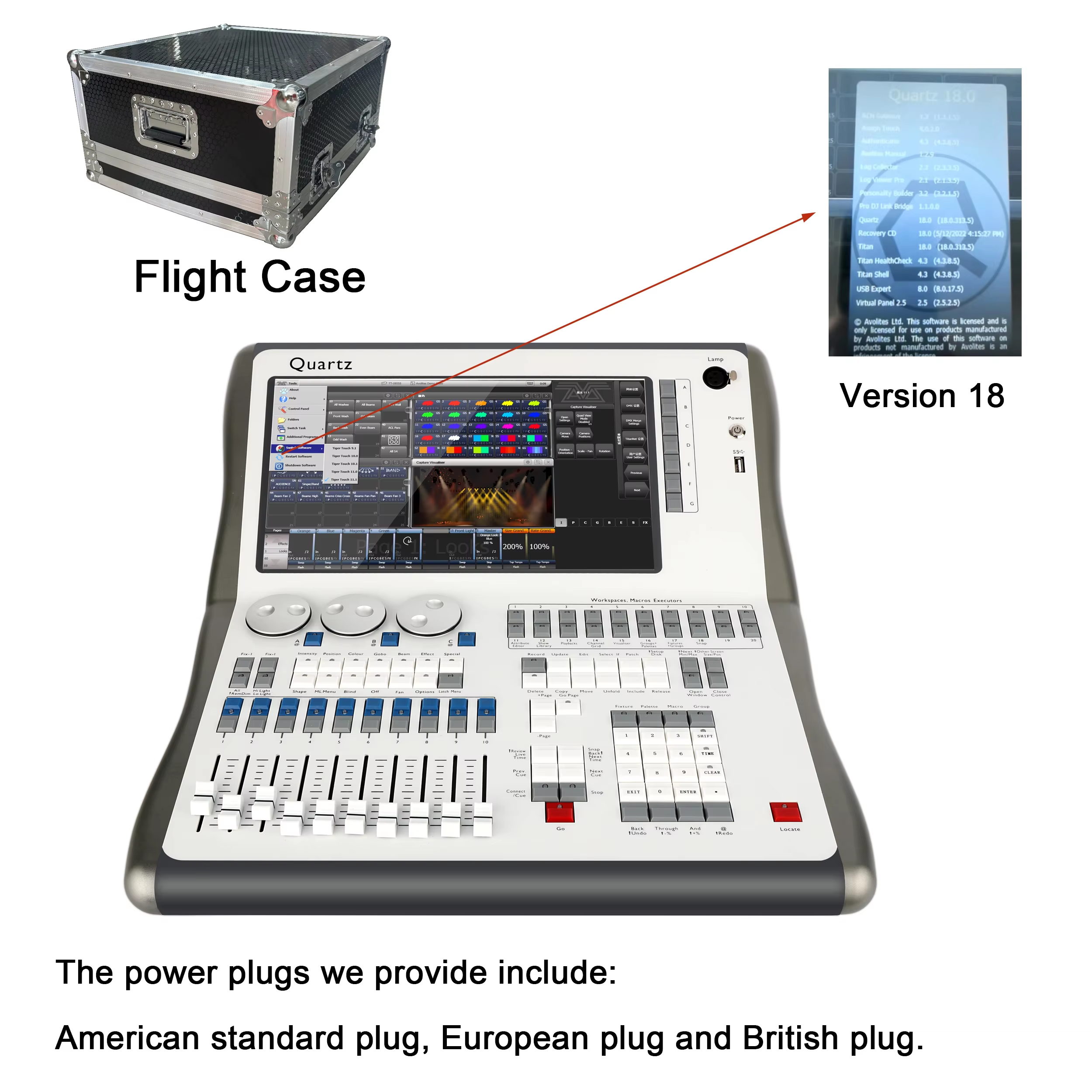 Étui de vol Quartz-[i7-8g,V18]